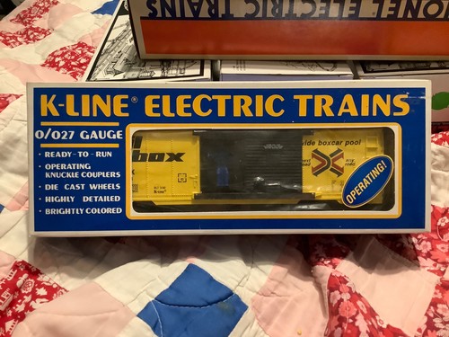 K Line K-7008 Train O Gauge Railroad Railbox Operating Box Car | eBay