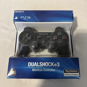 CONTROLADOR INALÁMBRICO PS3 DUALSHOCK. SIXAXIS NUEVO PRECINTADO Negro - Imagen 1 de 13