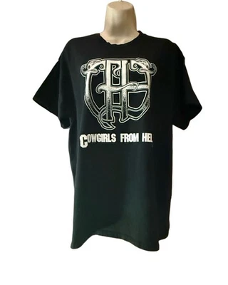 Cowgirl’s From Hell Vintage Pantera Related Ladies T-Shirt Large Pantera  CFH Foto 1 de 4