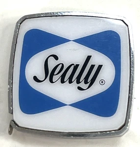 Vintage 70er Jahre Barlow Maßband Sealy Werbung GC - Bild 1 von 8
