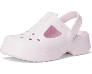 Crocs Classic 210615-6ZW Shoes Kids US 13C Pink Milk Mary Jane Clogs QLW770 - Picture 1 of 14