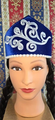 Headdress, Costume, PEARL, Handmade, Dance, Traditional, Women's, Armenian, Kopi - Image 1 of 4