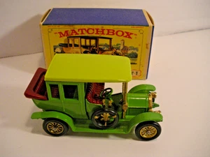 Vintage Lesney Matchbox Models of  YesterYear Y-3 1910 Benz Limousine w/ Box - Picture 1 of 15