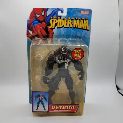 The Amazing Spider-Man Venom With Symbiote Blast Toy Biz 2005 Sin accesorio Foto 1 de 2