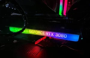 RTX 3080 12GB - EVGA FTW3 ULTRA GAMING - GEFORCE 12GB GDDR6X Graphics Card - GPU - Picture 1 of 2