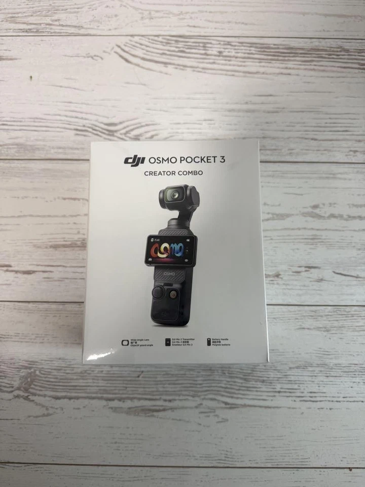 DJI Osmo Pocket 3 Creator Combo 4K Telecamera Cardanica