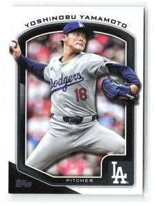 2025 Topps Flagship Collection 2 Yoshinobu Yamamoto #4 Dodgers - Picture 1 of 1