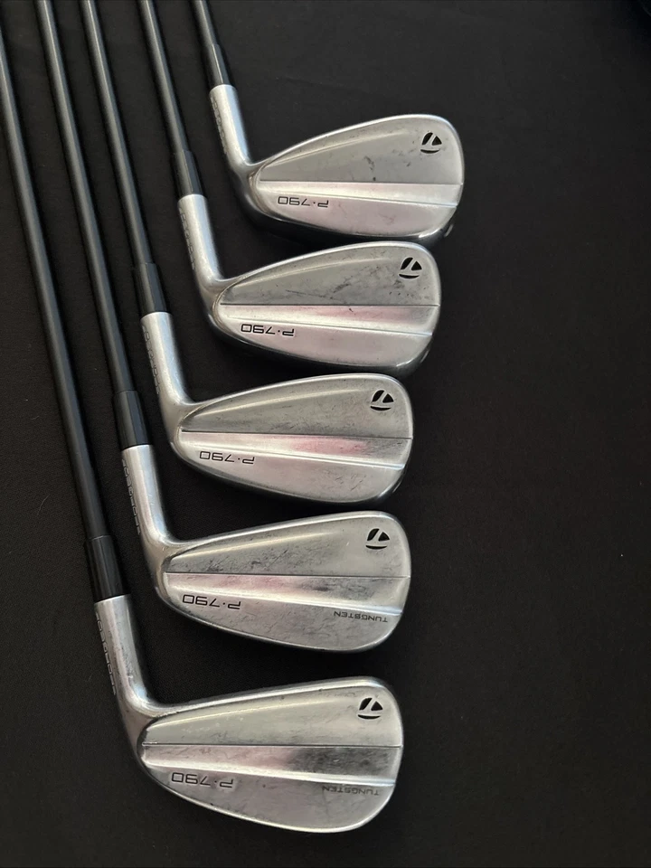 TaylorMade 2023 P790 Iron Set 6-PW FST KBS MAX Graphite 65 Graphite Align grips - Image 1 of 4