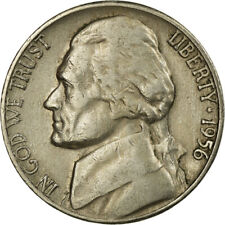 [#678073] Moneta, USA, Jefferson Nickel, 5 Cents, 1956, U.S. Mint, Denver, EF(40