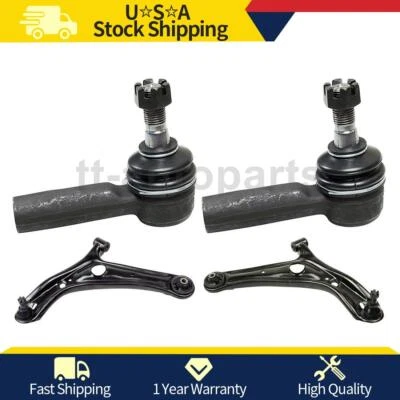 4PC Mevotech Front Outer Lower  Tie Rod End For 2004 2005 2006 Scion xA - Image 1 of 4