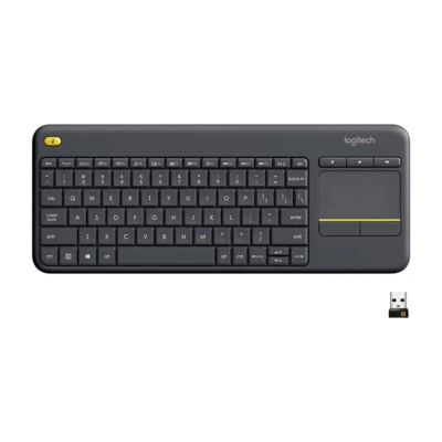 Logitech K400 Plus Wireless Keyboard with Touchpad for Livingroom Home TheatreAU - image 1 of 4