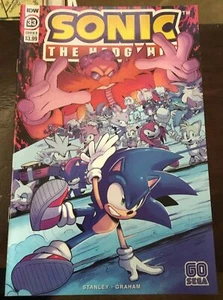 Fumetto SONIC The HEDGEHOG #33 Copertina B (IDW Settembre 2020) Consaccato imbarcato - Foto 1 di 7