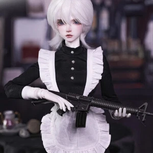 Handmade 1/4 BJD Doll Full Set Ball Joint Doll Fight Male Boy Servant's Set Gift - Picture 1 of 9