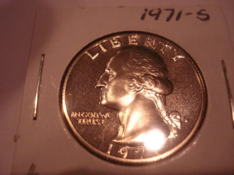 1971-S- WASHINGTON QUARTER-PROOF Cover
