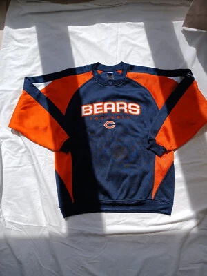 Reebok NFL Chicago Bears Football Crew Neck Pullover Sweatshirt Men’s Size M - Image 1 of 4