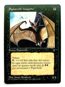PIPISTRELLI VAMPIRO Legends Italy/Italian 1995 Magic MTG Vampire Bats HP - Picture 1 of 2