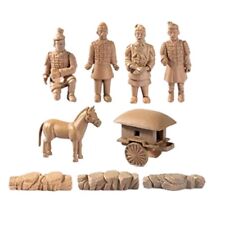 Army Figurines Terracotta Miniature Resin Statue Unique Warriors Charm