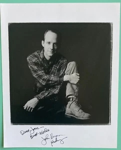 "Foto inscrita firmada de John Benjamin Hickey 8""X10"" ¡En blanco y negro amor! Valor! ¡Compasión! - Imagen 1 de 2