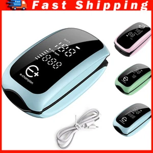 LED Rechargeable Finger Pulse Oximeter Blood Oxygen SpO2 Monitor Heart Rate - Picture 1 of 18