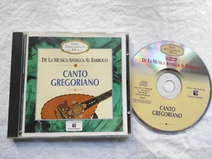 CANTO GREGORIANO CD DE LA MUSICA ANTIGUA AL BARROCO GRAN ANCICLOPEDIA DE LA MUS - Imagen 1 de 4