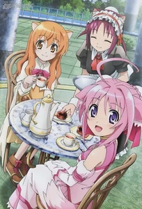 poster promo Dog days Sofuteni Softenni anime Millhiore Ricotta Harukaze Asuna - Foto 1 di 2