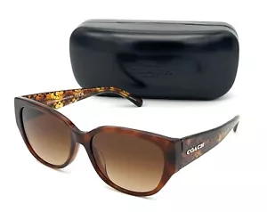 Coach HC8362 574174 Sonnenbrille Karamellschildkröte/brauner Farbverlauf 57 mm - Bild 1 von 4