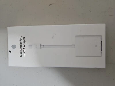 Genuine Apple Mini Display Port to VGA Adapter OEM Mac New in Box NIB - Image 1 of 4