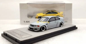 ZD QD 1:64 grau M3 CSL E46 Coupe Sportmodell Diecast Resin Auto BN - Bild 1 von 3