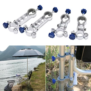 Outdoor Fishing Chair Mount Umbrella Stand Holder Bracket Accessories - Picture 1 of 24