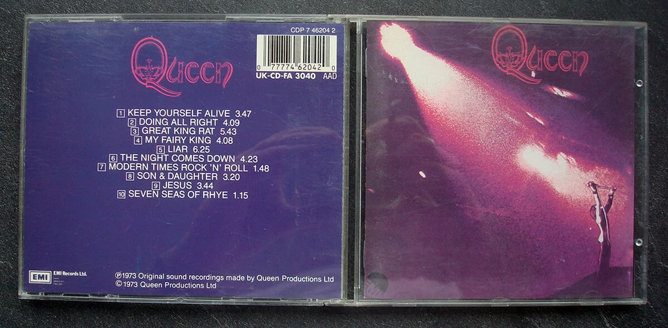 Queen – s/t (1973/1986) classic debut, UK pressing - Bild 1 von 1
