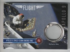 2023 Historic Autographs Flight Apollo 9 space flown appendix ring card 1/3 RARE