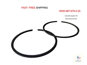 R290-887-670-0.25 FOR PWC SeaDoo 720 Piston Ring Kit 0.25 Size Поршневое кольцо - Bild 1 von 8