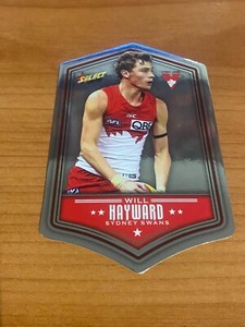 2018 AFL Select Footy Stars Die Cut Foil WILL HAYWARD Sydney DC122