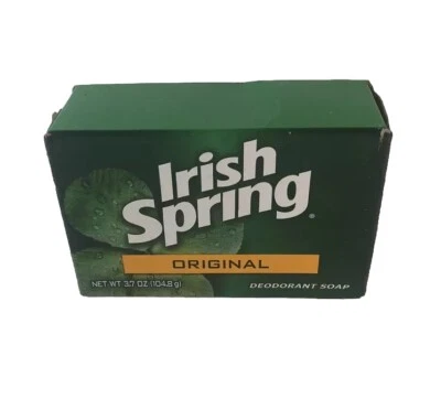 IRISH SPRING Original Scent Bar Soap HTF 4 OZ  Sealed - Image 1 of 4