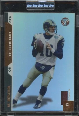 2005 Topps Pristine Marc Bulger Uncirculated St. Louis Rams 183/750 #28 - Image 1 of 2