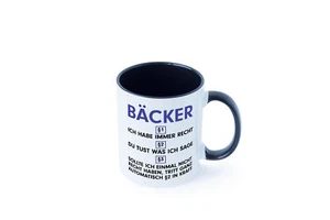 Ich habe immer Recht Bäcker | Bäckerei | Backen | Konditor Tasse - Geschenk - Bild 1 von 20