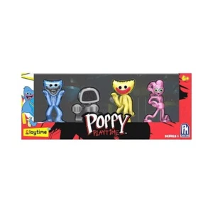 Poppy Playtime Official Collectable Figure 4-Pack Brand New Huggy Wuggy Bizak - Picture 1 of 10