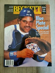 Beckett Baseball Card Monthly July 1996 Issue #136 - Mike Piazza