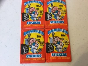 Cubo de basura Kids serie 6 paquetes de cera (4). ¡Obtienes 4 paquetes! ¡¡Bonito!!! - Imagen 1 de 4