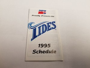 Norfolk Tides 1995 Minor Baseball Pocket Schedule - All Sport