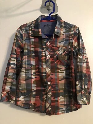 Camisa Macy’s Boys Epic Threads Talla 5 Abotonada Manga Larga Epic Threads Foto 1 de 4