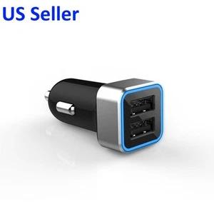 Dual Port 3.1A Universal USB Car charger Adapter - Picture 1 of 5