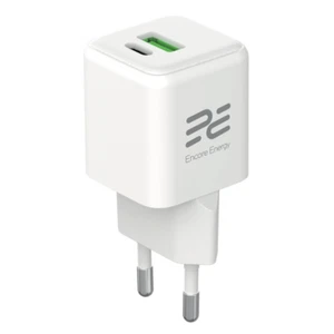 Nowy zasilacz GaN 20W USB-A USB-C QC PD Encore Energy MD-2083ZC - Zdjęcie 1 z 7