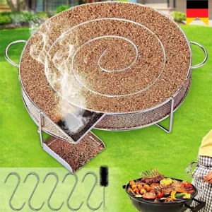 Kaltraucherzeuger Räucherofen Sparbrand Räucherspirale Edelstahl Raucherzeuger - Bild 1 von 12