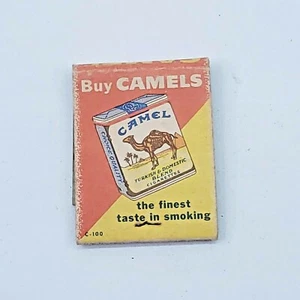Vintage Camel Cigarettes Matchbook-Vintage Advertising-Near Mint - Picture 1 of 3