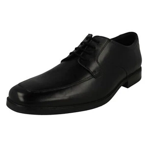 Mens Clarks Smart Cushion Plus Gusset Detailed Lace Up Shoes Howard Apron - Picture 1 of 10