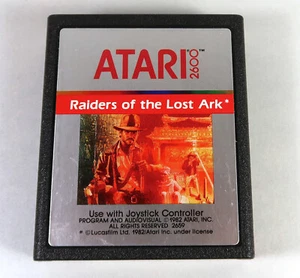 Atari 2600: Raiders Of The Lost Ark Cartridge - TESTED & WORKS - Picture 1 of 2