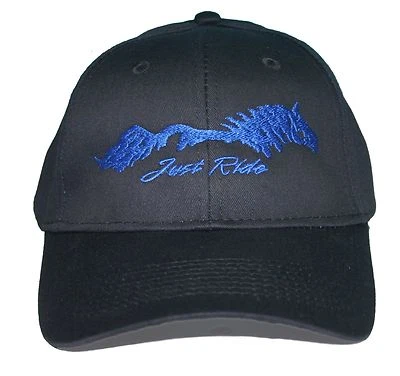 HORSE JUST RIDE HAT CAP PONY EQUESTRIAN LADIES GIRL HORSEBACK SADDLE COWGIRL 3 - Image 1 of 3