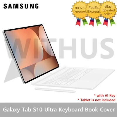 SAMSUNG Galaxy Tab S10 Ultra Keyboard Book Cover with AI Key EF-DX925 ENG/KOR - Image 1 of 4