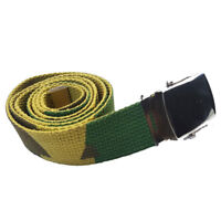 Kids Army Belt 3ft length D Ring Cord NEW Military DPM 1" Camo Utility Strap 